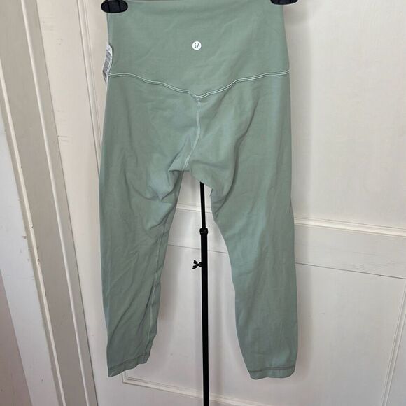 Lululemon Winder Train Cropped Leggings 23” Green Size 4 - Picture 7 of 9